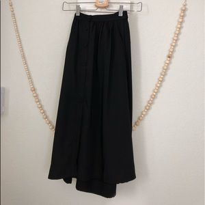 H&M Black Maxi Skirt